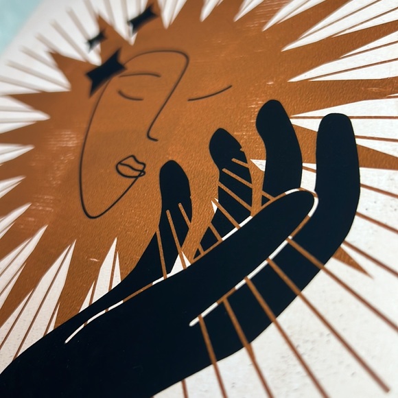 Wall Art Bohemian Celestial Hands Print Poster Illustration Unframed - Picture 16 of 17